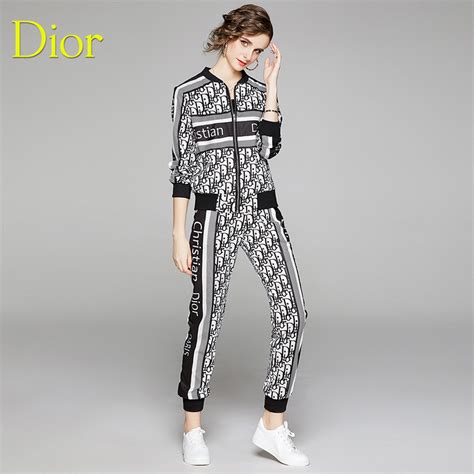 dior women's tracksuit|Dior tracksuit women.